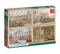 Jumbo Does Not Apply Boats In The Channel, Anton PIECK Puzzles 1000 Pieces, Multicoloured, One Size (18855)