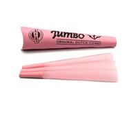 JUMBO Dutch Pre Rolled 3 Cones Per Pack Rolling Papers (Pink)