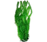 Jumbo Extra Large Tall Plastic Aquarium Plants Stand 50-52cm Tall Green Fine Leaf Artifical Foliage