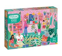 Jumbo, Falcon Contemporary - Plant Gang, Jigsaw Puzzles for Adults, 1000 Piece
