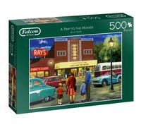 Jumbo Falcon de Luxe - A Trip to The Movies 500 Piece Jigsaw Puzzle