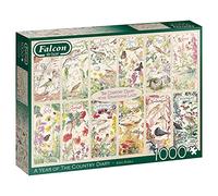 Jumbo, Falcon de luxe - A Year of The Country Diary, Jigsaw Puzzles for Adults, 1,000 piece