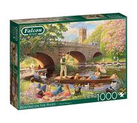 Jumbo, Falcon de luxe - Boating on the River, Jigsaw Puzzles for Adults Age 14+, 1000 Piece