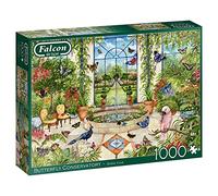 Jumbo Falcon de Luxe Butterfly Conservatory 1000 Piece Jigsaw Puzzle