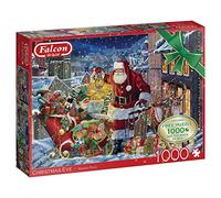 Jumbo, Falcon de luxe - Christmas Eve, Christmas Jigsaw Puzzle for Adults, 2 x 1,000 piece