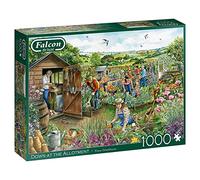Jumbo, Falcon de luxe - Down at The Allotment, Jigsaw Puzzles for Adults, 1,000 piece