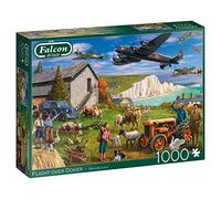 Jumbo Jigsaw Puzzle Falcon Deluxe - Flight over Dover - 1000 Pieces (For Adults)