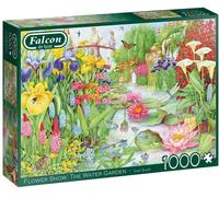 Jumbo Falcon de Luxe - Flower Show The Water Gardens 1000 Piece Jigsaw Puzzle