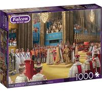 Jumbo Falcon de luxe King's Coronation Jigsaw Puzzle 1000pcs | Adult Puzzle UK