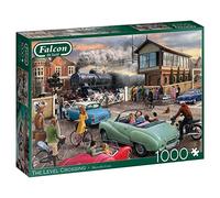 Falcon Deluxe The Level Crossing Jigsaw Puzzle (1000 Pieces)