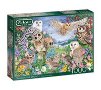 Jumbo, Falcon de luxe - Owls in the Wood, Jigsaw Puzzles for Adults, 1,000 piece