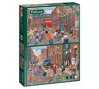 Jumbo Falcon ? Playing in the Street 2 X 500 Pieces