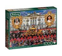 Jumbo, Falcon de luxe, Queens Platinum Jubilee, Jigsaw Puzzle for Adults, 1,000 piece