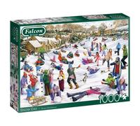 Jumbo, Falcon de luxe - Snow Day, Jigsaw Puzzles for Adults, 1000 piece