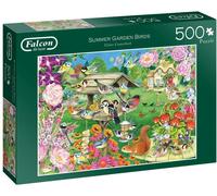 Jumbo Falcon de Luxe - Summer Garden Birds 500 Piece Jigsaw Puzzle