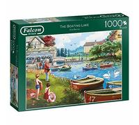 Jumbo Falcon de Luxe The Boating Lake 1000 Piece Jigsaw Puzzle