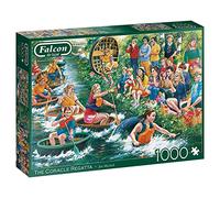 Falcon Deluxe The Coracle Regatta Jigsaw Puzzle (1000 Pieces)