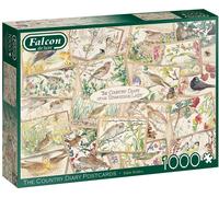 Jumbo Falcon de Luxe - The Country Diary Postcards 1000 Piece Jigsaw Puzzle
