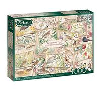 Jumbo, Falcon de luxe - The Country Diary Postcards, Jigsaw Puzzles for Adults, 1000 piece
