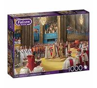 Jumbo Jigsaw Puzzle Falcon de luxe The King's Coronation 1000 pieces for Adults Multicolor