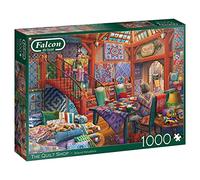 Jumbo, Falcon de luxe - The Quilt Shop, Jigsaw Puzzles for Adults, 1,000 piece