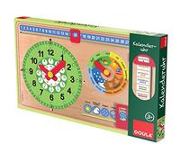 Jumbo Games D51319 Jumbo Goula Calendar Clock, Games and Puzzles