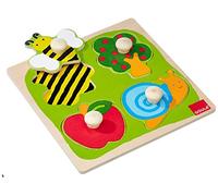 Goula Countryside Wooden Peg Puzzle
