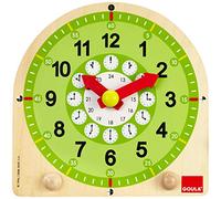 Jumbo Goula Wooden School Clock