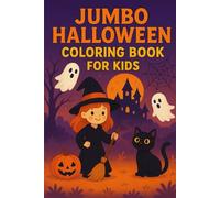JUMBO HALLOWEEN COLORING BOOK FOR KIDS