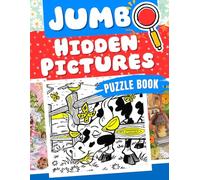 Jumbo Hidden Pictures Puzzle Book: Fun Seek-and-Find Challenges for All Ages | 1500+ Hidden Object Puzzles for Hours of Relaxing Brain Games