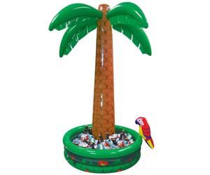 Jumbo Inflatable Palm Tree Drinks Cooler, 1.82m, Tropical Party Amscan 10133505