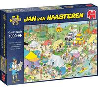 Jumbo, Jan Van Haasteren - Camping in the Forest, Jigsaw Puzzles for Adults, 1,0