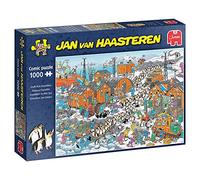 Jumbo, Jan Van Haasteren - The TV Studios, Jigsaw Puzzles for Adults, 1,000 piece