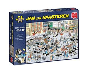 Jumbo, Jan Van Haasteren - The Cattle Market, Jigsaw Puzzles for Adults, 1,000 piece