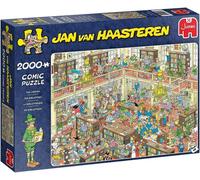 Jumbo, Jan Van Haasteren-The Library, Jigsaw Puzzles for Adults, 2000 Piece