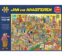 Jumbo Jan van Haasteren - The Retirement Home 1500 Piece Jigsaw Puzzle Toys