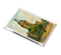 JUMBO MAGNET - Birmingham. St Phillip's Pro Cathedral - Vintage Art Style