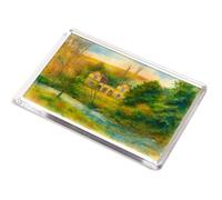 JUMBO MAGNET - Gamekeeper's Cottage, Gisburn - Vintage Art Style