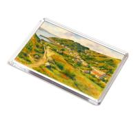JUMBO MAGNET - General View, Fishguard - Vintage Art Style