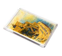 JUMBO MAGNET - Jacob's Ladder, Sidmouth (a) - Vintage Art Style