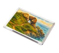 JUMBO MAGNET - Madman's Window, Glenarm - Vintage Art Style