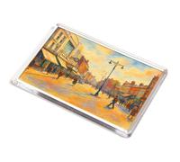 JUMBO MAGNET - Market Place Looking South, Watford - Vintage Art Style