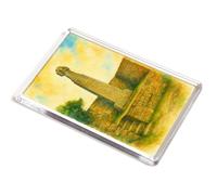 JUMBO MAGNET - Old Celtic Cross, Carew - Vintage Art Style