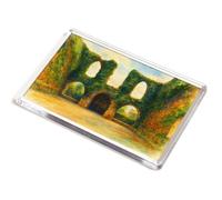 JUMBO MAGNET - Reading, Abbey Ruins - Vintage Art Style