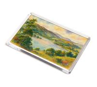 JUMBO MAGNET - Silverhow & Lake, Grasmere (b) - Vintage Art Style