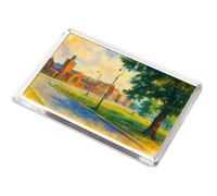 JUMBO MAGNET - St Alban's Church & Mound Coldharbour Eltham - Vintage Art Style