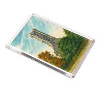 JUMBO MAGNET - The Grey Friars Tower, Kings Lynn - Vintage Art Style