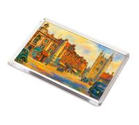 JUMBO MAGNET - The Market Place, Reading - Vintage Art Style