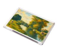 JUMBO MAGNET - The River Ouse, Olney - Vintage Art Style