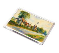 JUMBO MAGNET - The Village Hall, Bredon - Vintage Art Style
